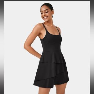 HALARA Cloudful™ Air Tiered 2-in-1 Ruffle Backless
Dress